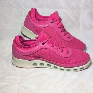 ECCO GORE-TEX Surround Pink Mesh Athletic Sneakers Breathable US 8.5 EU 39